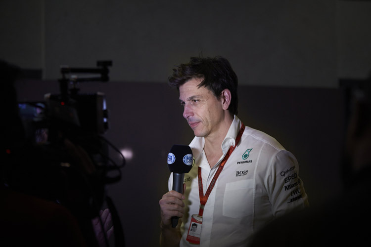 Toto Wolff: «Zweifelsohne war die Pace von Lewis heute die beste»