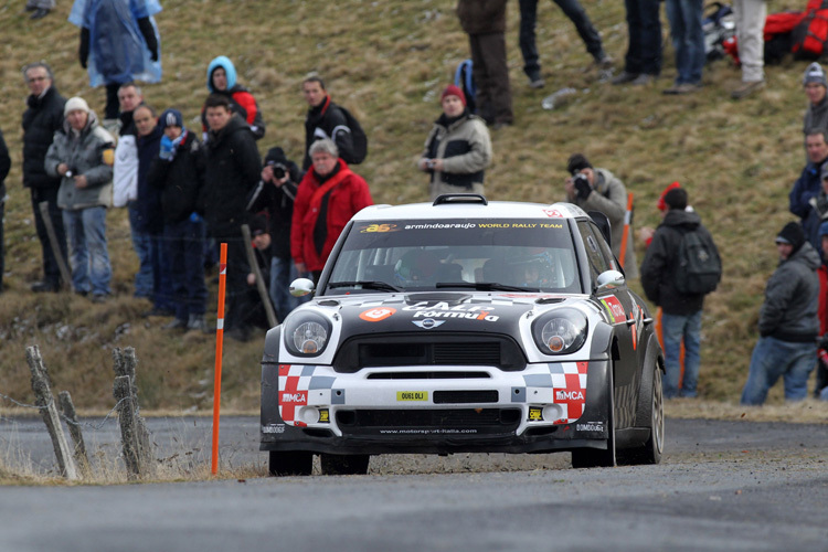 Armindo Araujo bei der Rallye Monte Carlo