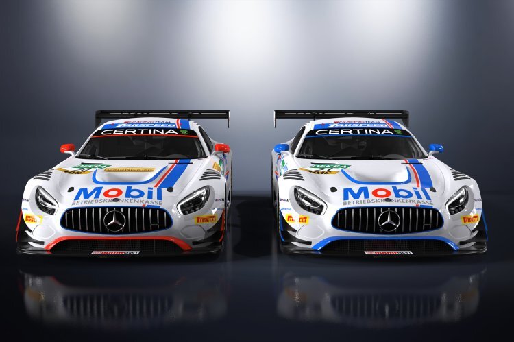 So sehen die beiden Mercedes-AMG GT3 von Zakspeed aus