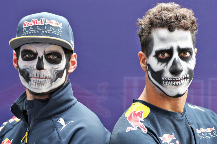 So tauchten Max Verstappen und Daniel Ricciardo an der Strecke auf