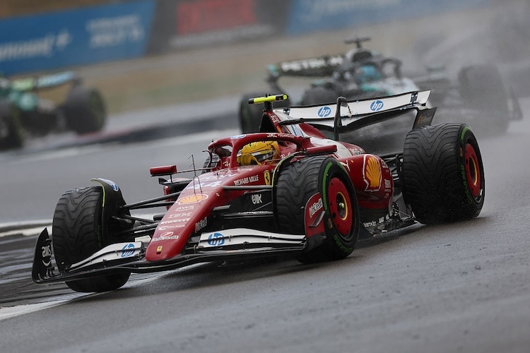 Lewis Hamilton bei seinem Heim-GP in Silverstone vor knapp drei Wochen