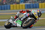 Warm-up: Stefan Bradl auf Regenreifen