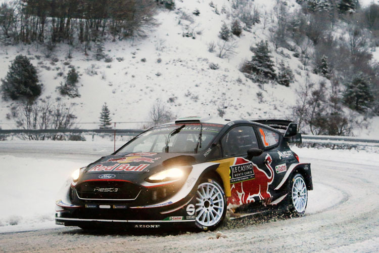 M-Sport/Ford (im Foto Elfyn Evans) ist schon wieder Tabellenführer