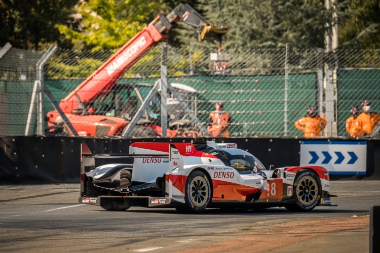 Der Toyota TS050 Hybrid bestimmte das zweite Training der 24h Le Mans 2020