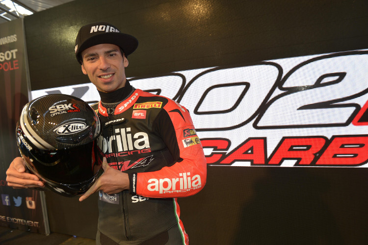 Marco Melandri und der X-802R Ultra Carbon