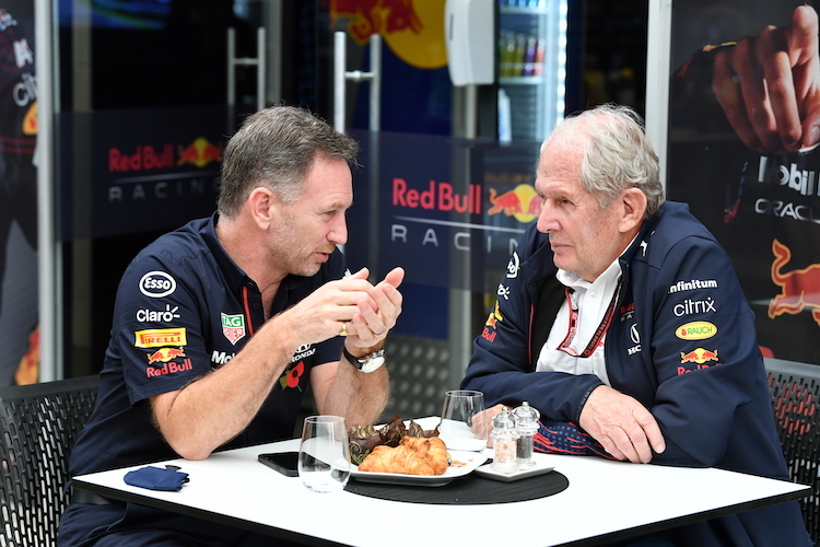 Christian Horner und Helmut Marko