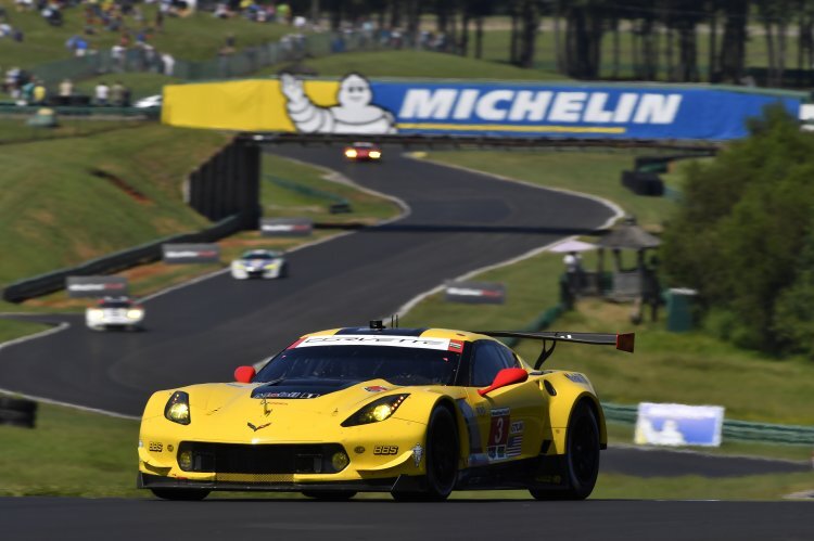 Die siegreiche Corvette C7.R von Jan Magnussen/Antonio García