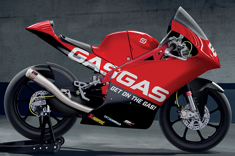 Die GasGas RC 250GP Concept – baugleich mit den Bikes von Husqvarna und KTM