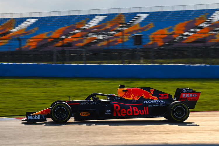 Max Verstappen gab auch im zweiten Training den Takt an