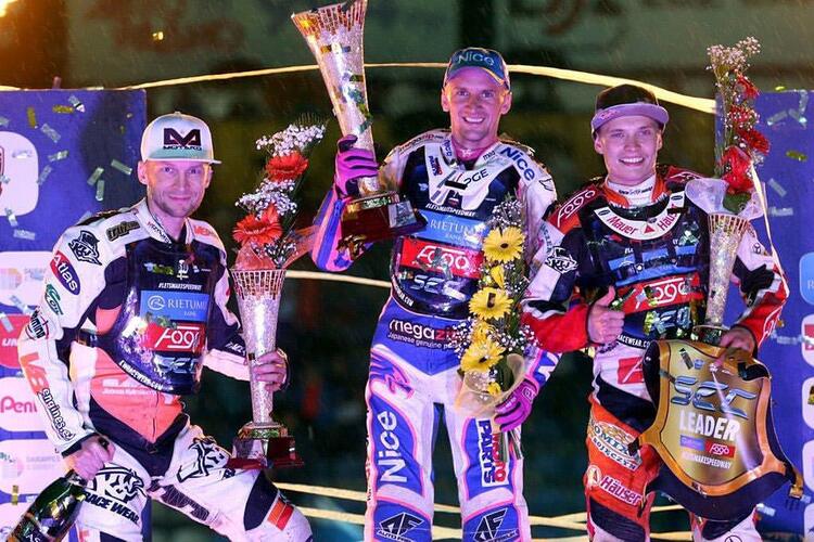 Daugavpils Top-3: Joonas Kylmäkorpi, Grigorij Laguta, Emil Sayfutdinov