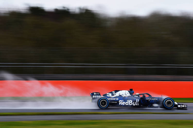 Daniel Ricciardo mit dem neuen Red Bull Racing RB14
