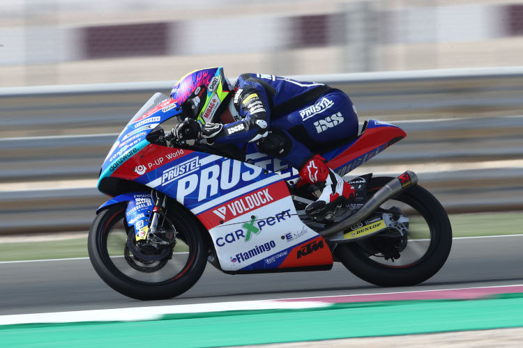 Jason Dupasquier auf dem Losail Circuit