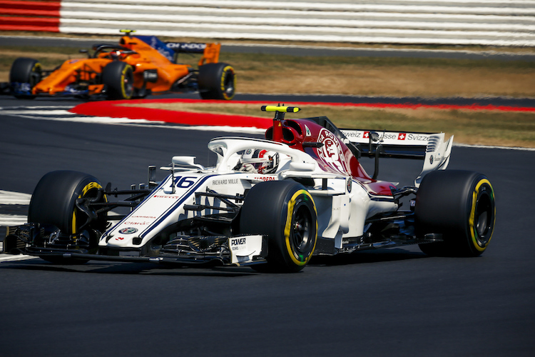  Charles Leclerc begeisterte das ganze Silverstone-Fahrerlager