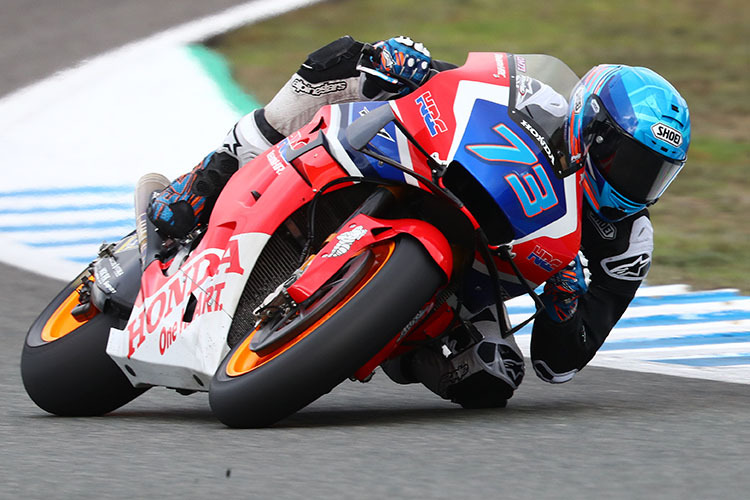 Alex Márquez auf der Honda RC123V