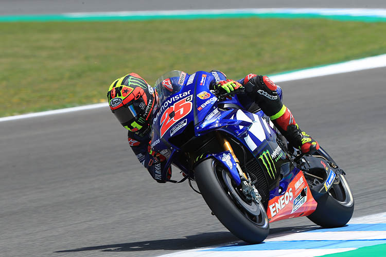 Maverick Viñales in Jerez