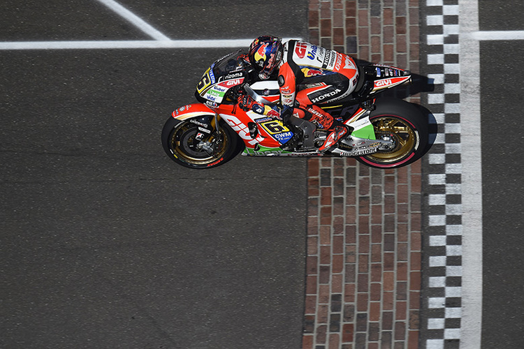 Stefan Bradl am Brickyard in Indianapolis