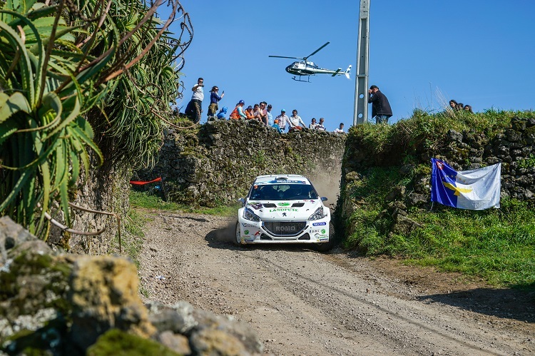 Marijan Griebel bei der Rallye Azoren