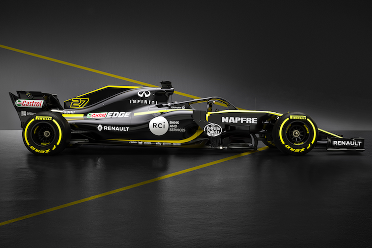 Der neue Renault: Schwarz von der Seite ...