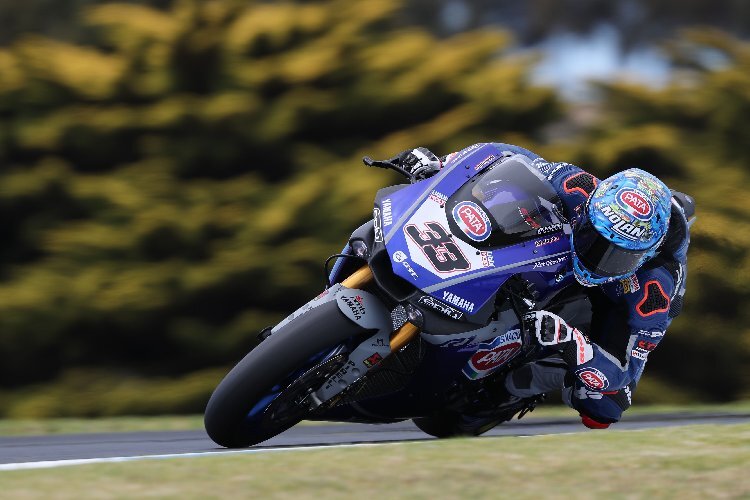 Marco Melandri auf Phillip Island