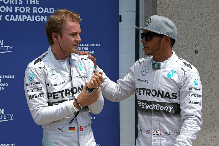 Wie lange hält der Friede zwischen Nico Rosberg und Lewis Hamilton?