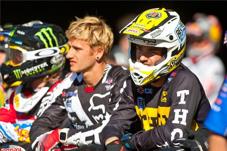 Broc Tickle, der Teamkollege von Ken Roczen, kann in Anaheim nicht starten