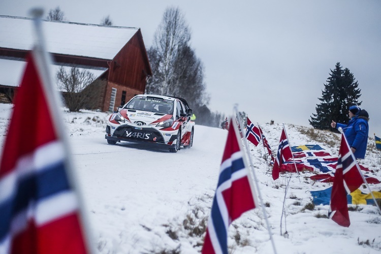 Jari-Matti Latvala auf dem Weg zum Sieg