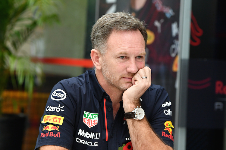 Red Bull Racing-Teamchef Christian Horner