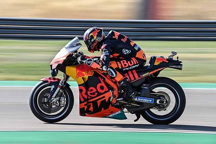 Brad Binder: Das Q1 um 0,116 sec verpasst