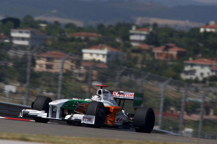 Adrian Sutil in freier Wildbahn