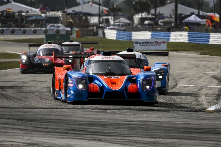 Ein Ligier JS P320 aus der LMP3-Kategorie