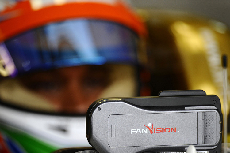 Auch die Rennfahrer wussten die Vorzüge des FanVision-Empfängers zu schätzen