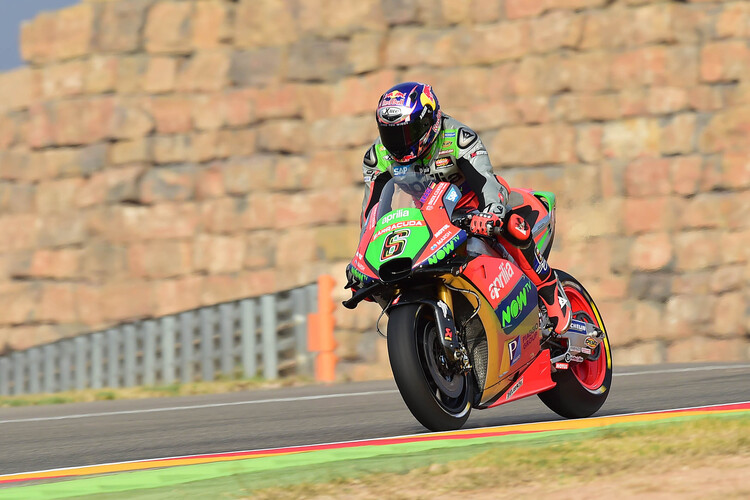 Stefan Bradl in Aragón: Platz 13