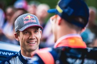 Sebastien Ogier (li.) im Gesprüch mit Thierry Neuville