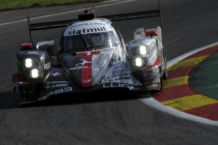 Der Rebellion R13 aus der FIA WEC auf der Strecke in Spa-Francorchamps