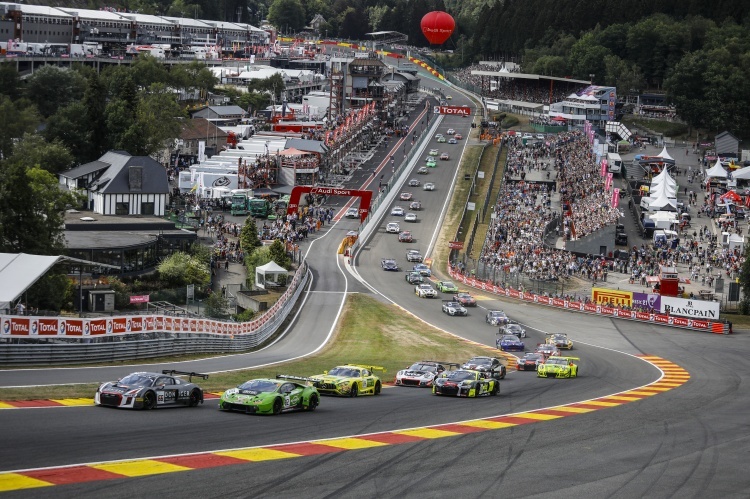 GT3-Renner so weit das Auge reicht: Das sind die 24h von Spa-Francorchamps