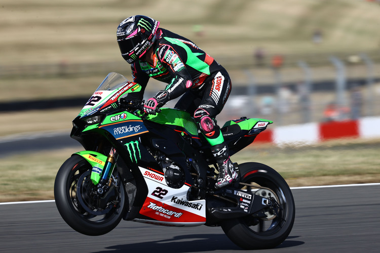 Alex Lowes fuhr in Donington Park auf Platz 3