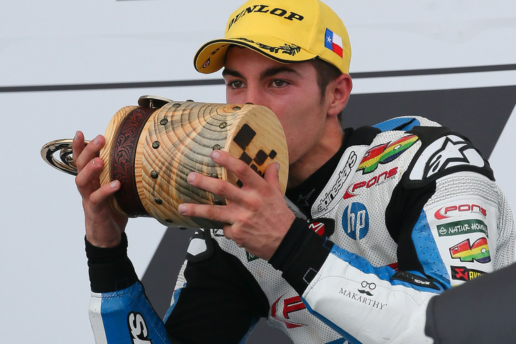 Maverick Viñales: Beim zweiten Moto2-Rennen schon Sieger!