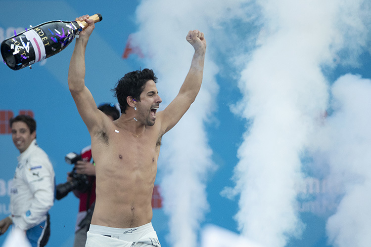 Kann Luca di Grassi in São Paulo so emotional jubeln wie beim Mexico City E-Prix 2019?
