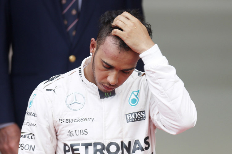 Lewis Hamiltons Unternehmungen sind momentan zum Haare raufen