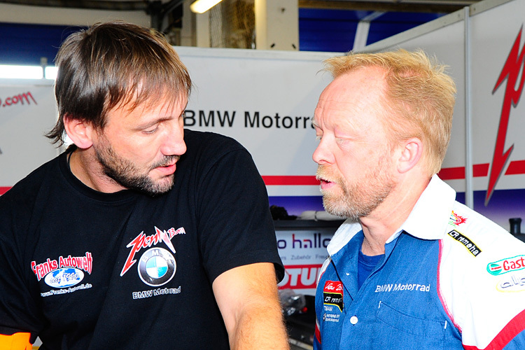 Schon 2014 hatte Werner Daemen (re.) im BMW-Team von Rico Penzkofer seine Finger im Spiel