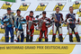 Das Podium der Sidecar-WM am Sachsenring