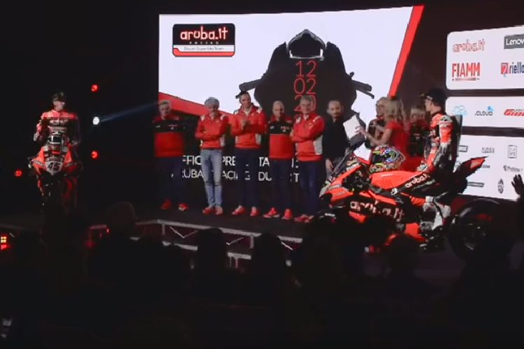 Die Ducati-Präsentation