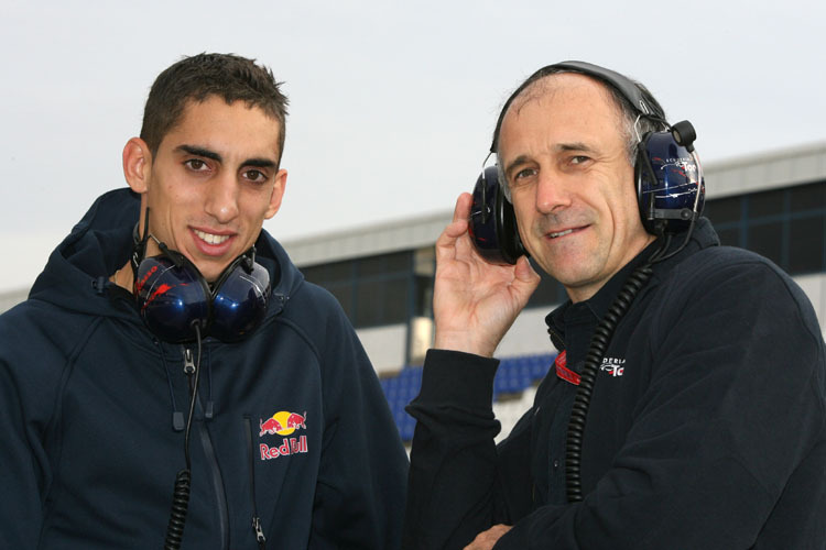 Sébastien Buemi und Franz Tost.