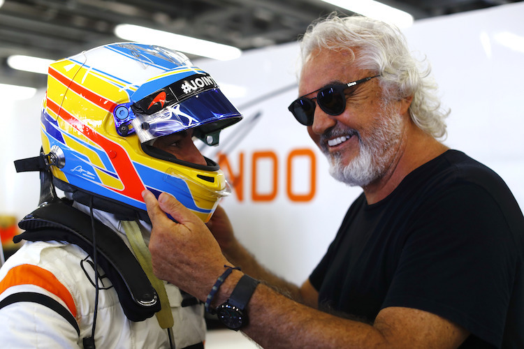 Fernando Alonso und Flavio Briatore