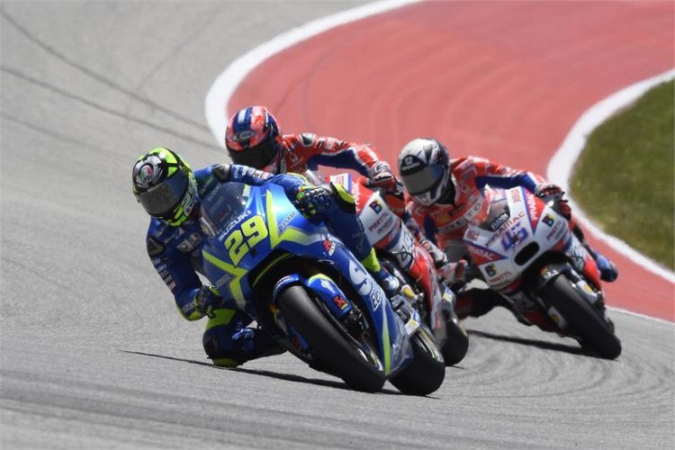 Andrea Iannone war letztendlich zufrieden mit Platz 7 in Austin