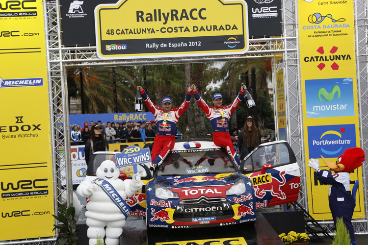 Spanien-Sieger: Sébastien Loeb/Daniel Elena