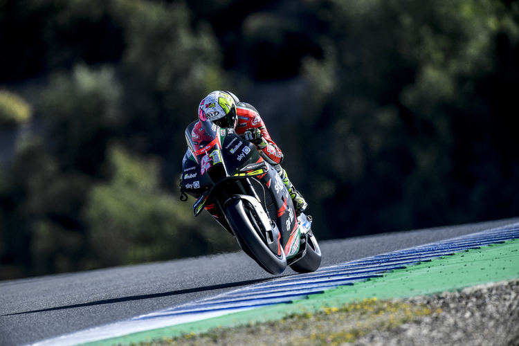 Aleix Espargaró sieht sich mit Aprilia auf dem richtigen Weg