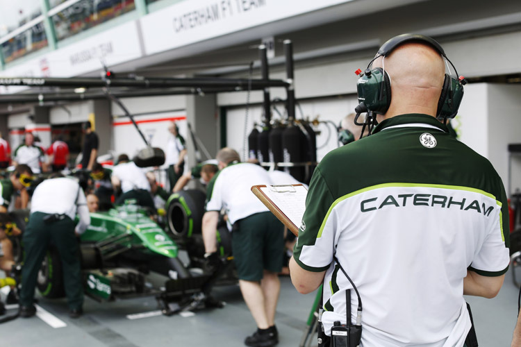 Die Zeit wird knapp: Das Caterham-Team sucht dringend einen Käufer