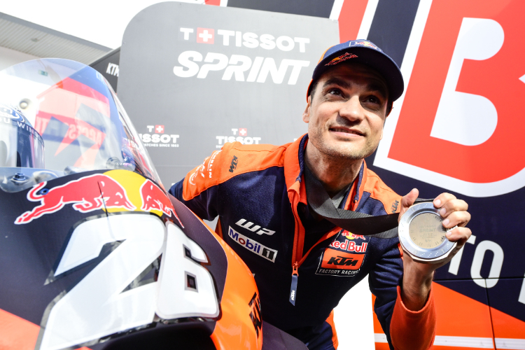 Und plötzlich Dritter im Sprint: Wildcard Dani Pedrosa