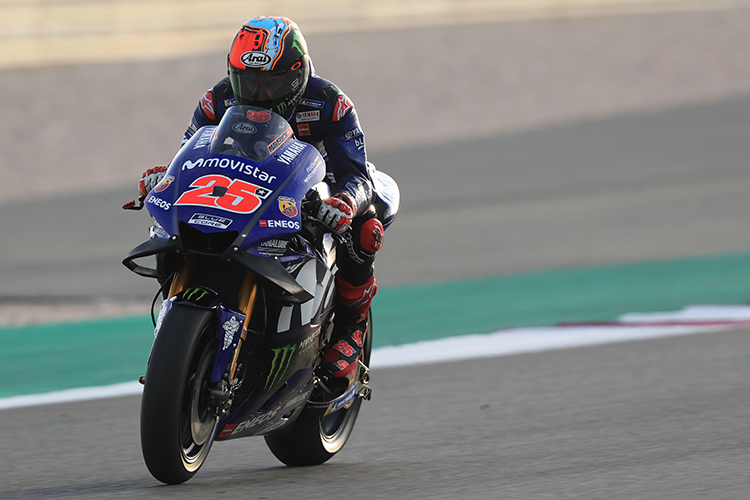 Maverick Viñales auf der Yamaha M1